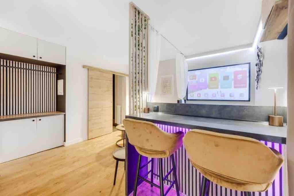 Appartement Panorama - A Seulement 15 Minutes Des Champs-Elysees Clichy Esterno foto
